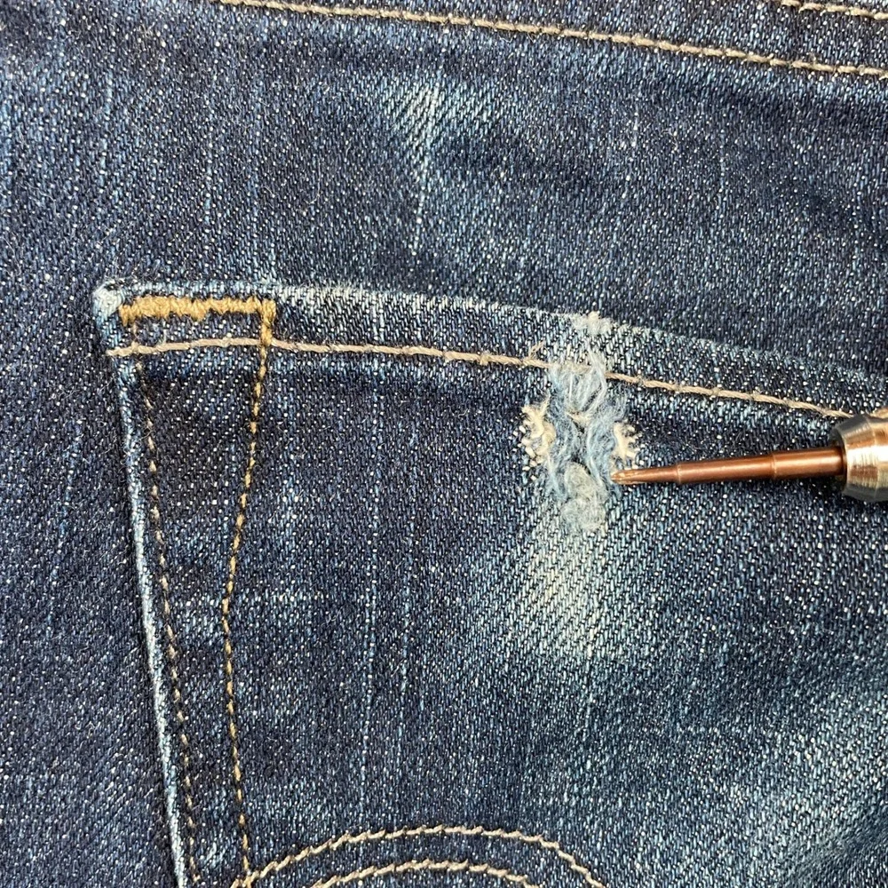 Levi's 510 Premium Jeans Mens 33x32 Blue Super Skinny Stretch Denim Casual